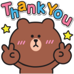 気持ちを伝える♡ブラウン＆コニー