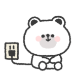 しろくまさん◎無気力な日スタンプ
