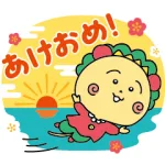  無料だよ♪冬のコジコジスタンプ