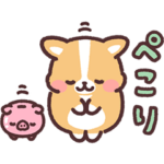  まるまるコーギー × LINEポケットマネー